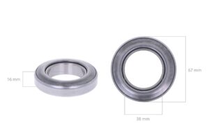 Clutch release bearing Shibaura, Iseki, Ford, Suzue, 67x38x16
