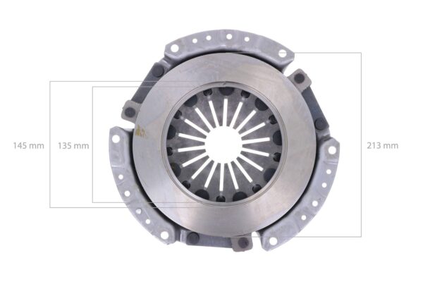 Pressure plate Yanmar F-, FX-, YM-Types, Iseki SF-, TF-, TM-Types, Hinomoto Massey Ferguson, John Deere, Etc., - Image 2
