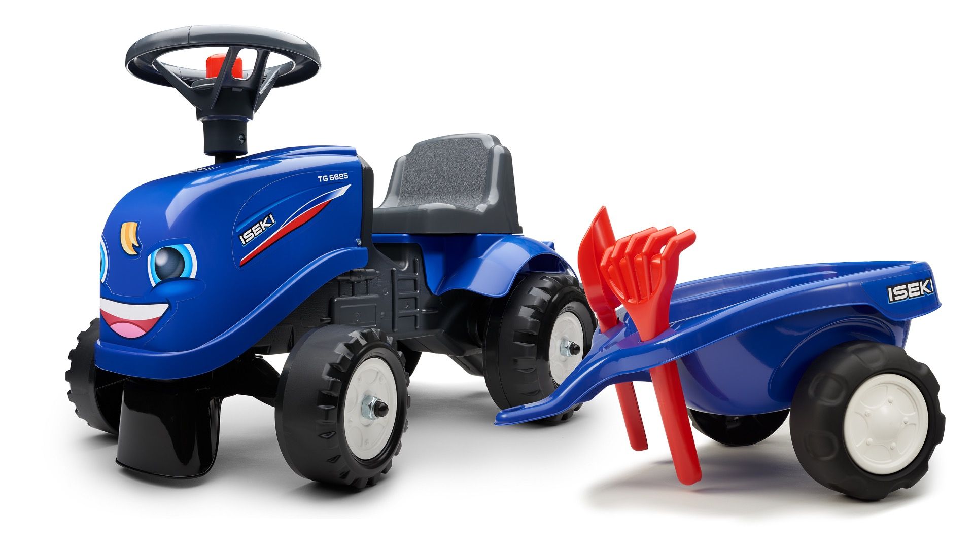 Iseki Ride On Tractor with trailer and tools