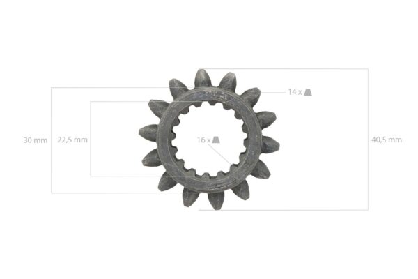 Gear 14TX16T