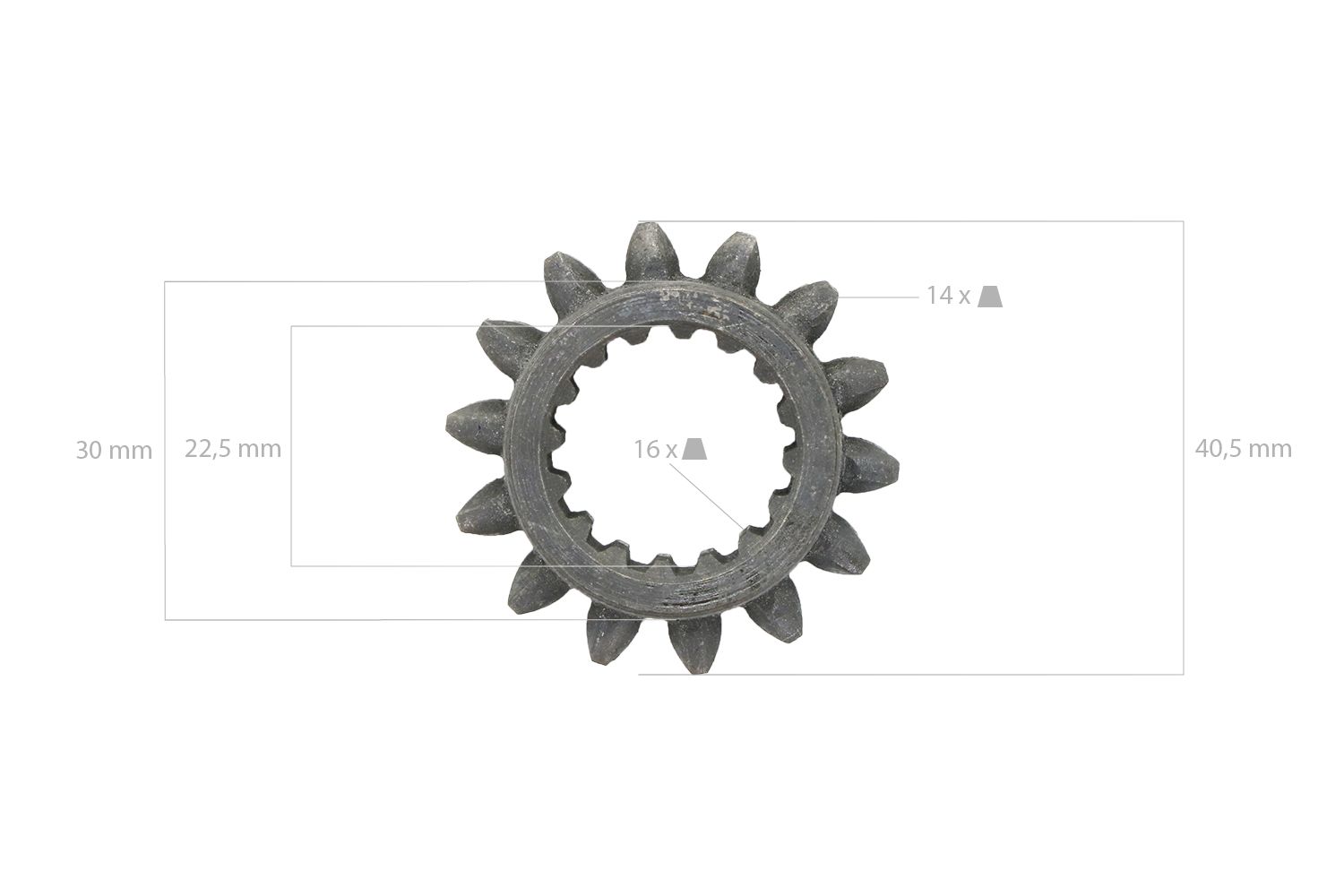 Gear 14TX16T