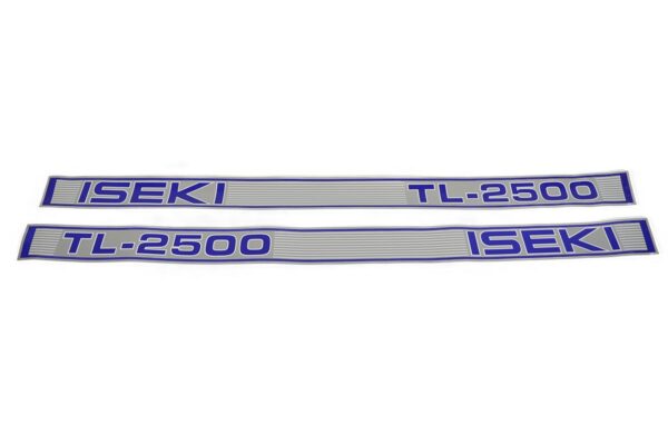Iseki Bonnet decal sticker set TL2500