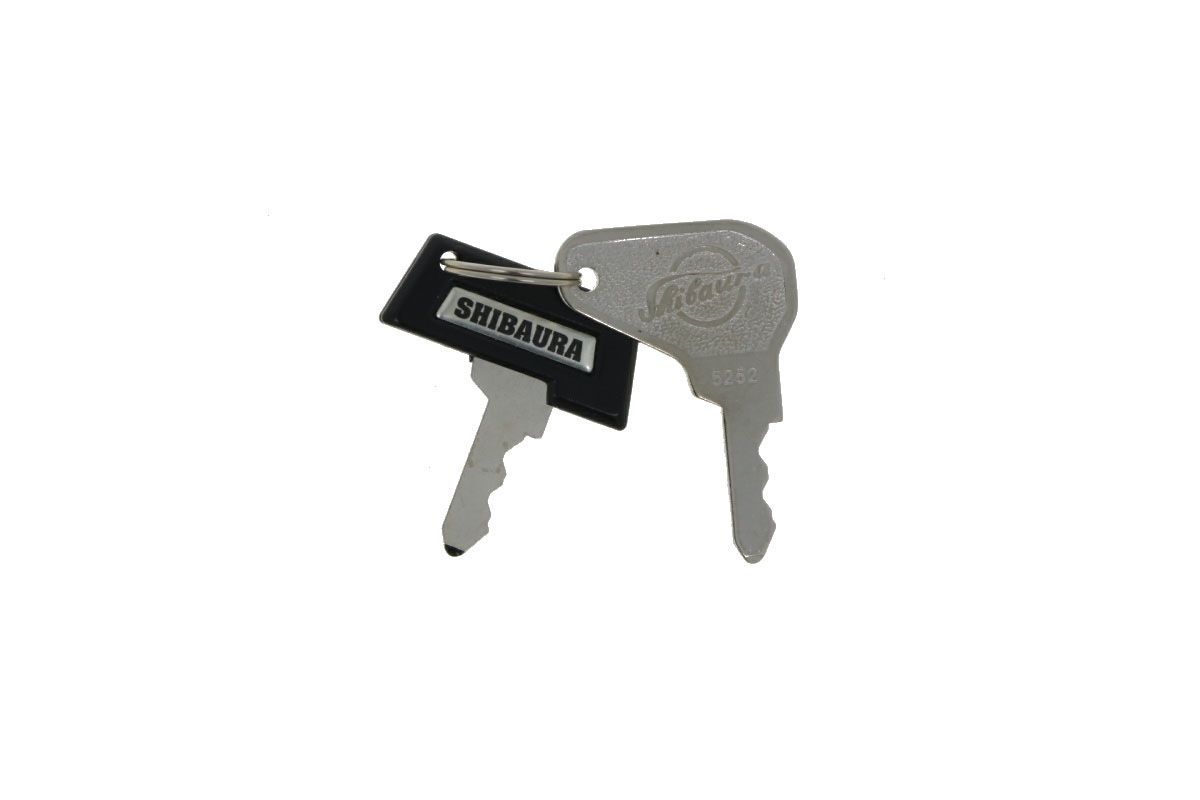 Ignition key set Ford / New Holland, Shibaura, Ransomes, Hinomoto, Etc.,