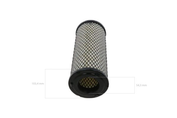 Air filter Iseki AT, ATK, SF, SFH, SL, SZ, Sial, Hunter, TF, TG, TH, TLE, TM, Massey Ferguson, 1230, 1235, 1525, 1526, 1528, 1529, 1531, 1532, 1533, 1540, 1635, 1755, FC23, - Image 2