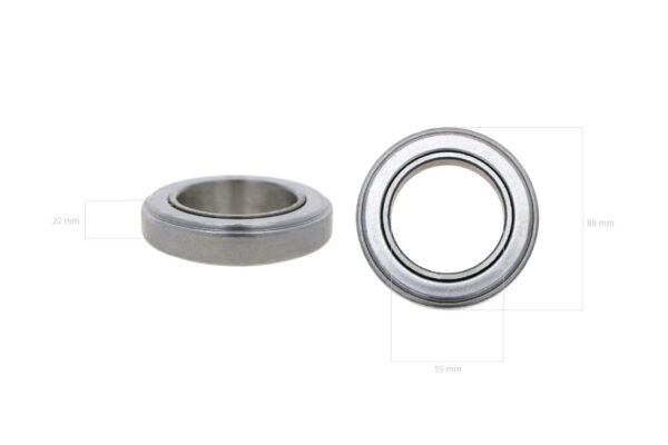 Clutch release bearing Massey Ferguson, Ford, New Holland, Kubota, Case IH, AGCO, 88x55x22