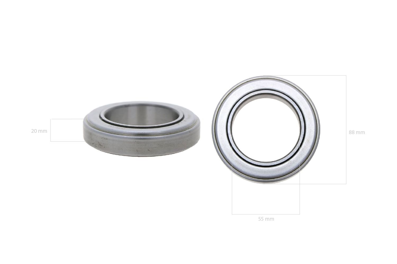 Clutch release bearing New Holland Boomer 40,50 88x55x19