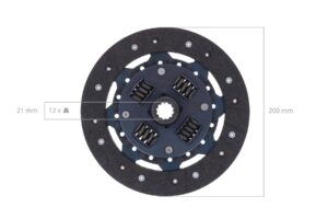 Clutch disc Mitsubishi MT210, MT250, MT1801, MT2001