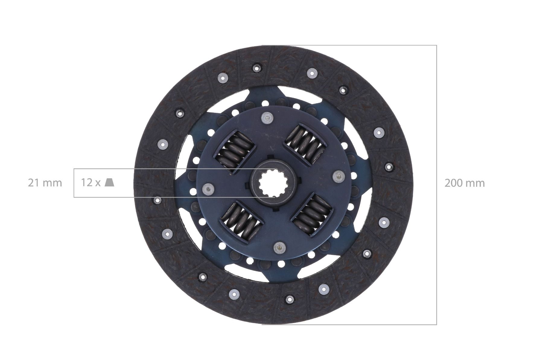 Clutch disc Mitsubishi MT210, MT250, MT1801, MT2001
