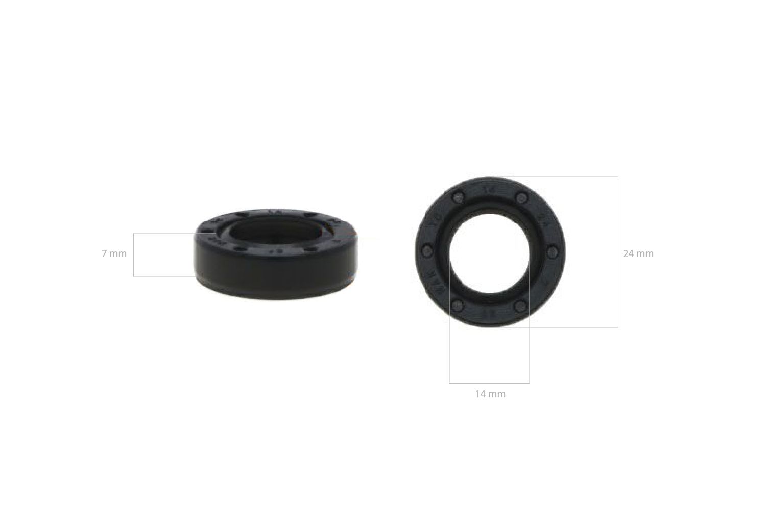 Crankshaft seal Kubota B-, F-, KH-, L-Types,