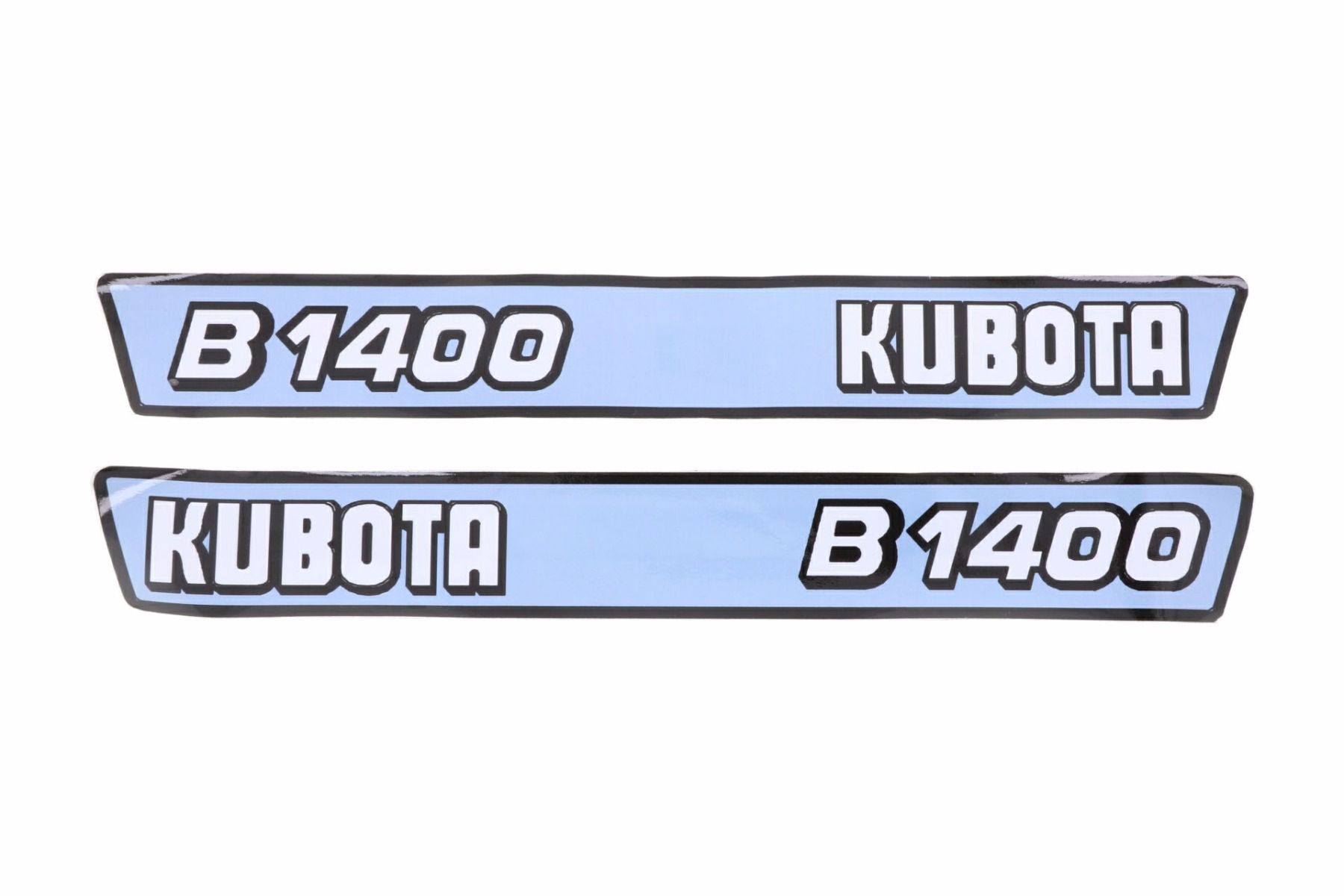Bonnet decal sticker set Kubota B1400