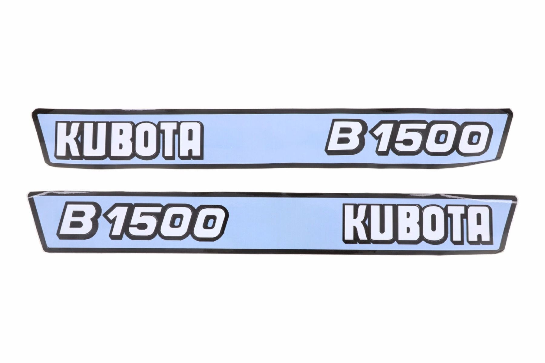 Bonnet decal sticker set Kubota B1500