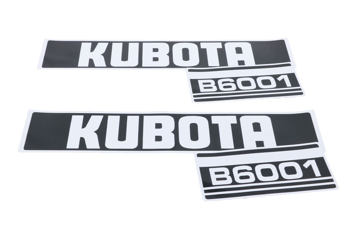 Kubota Bonnet decal sticker set B6001