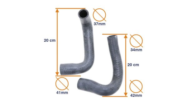 Coolant hose set Shibaura P17 - Image 2