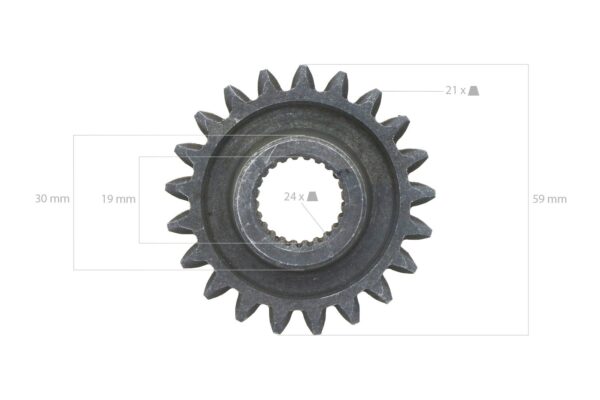Gear 21TX24T