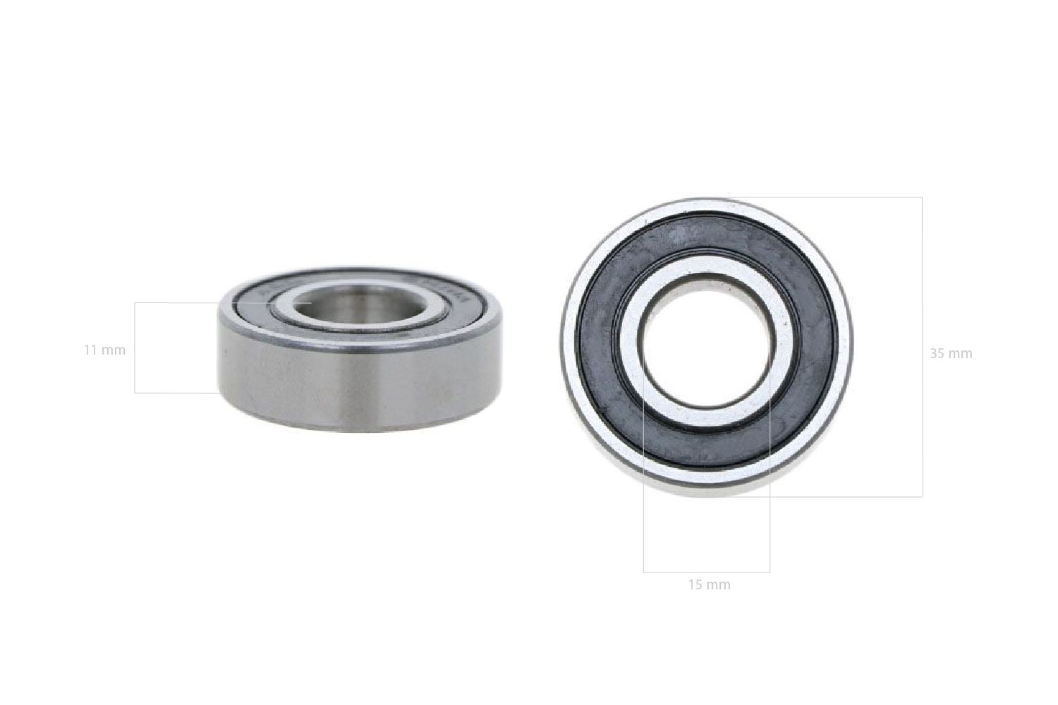 Bearing 6202-2RS, 15x35x11,