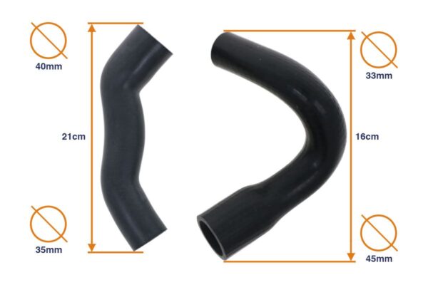 Iseki coolant hose set TU-Series - Image 2