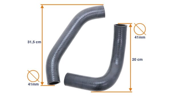 Set Coolant Hoses Shibaura P19, P21 - Image 2