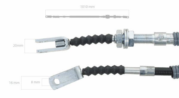 Clutch cable Iseki Landhope TU-Types - Image 4