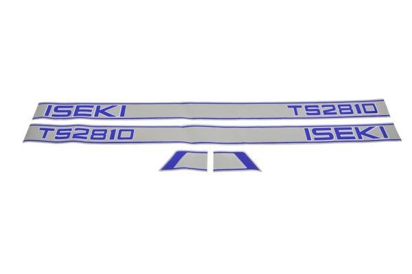 Bonnet decal sticker set Iseki TS2810