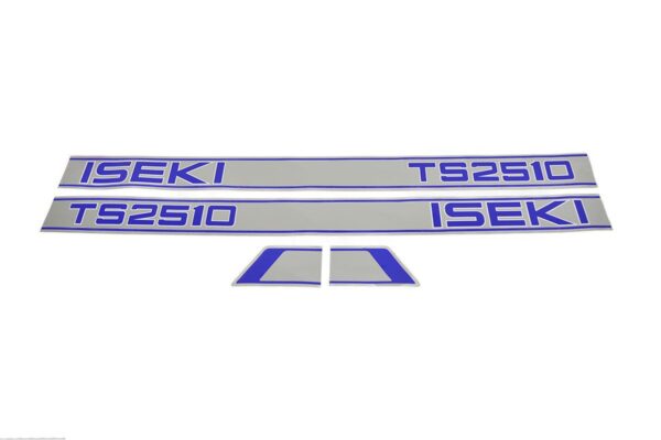 Bonnet decal sticker set Iseki TS2510