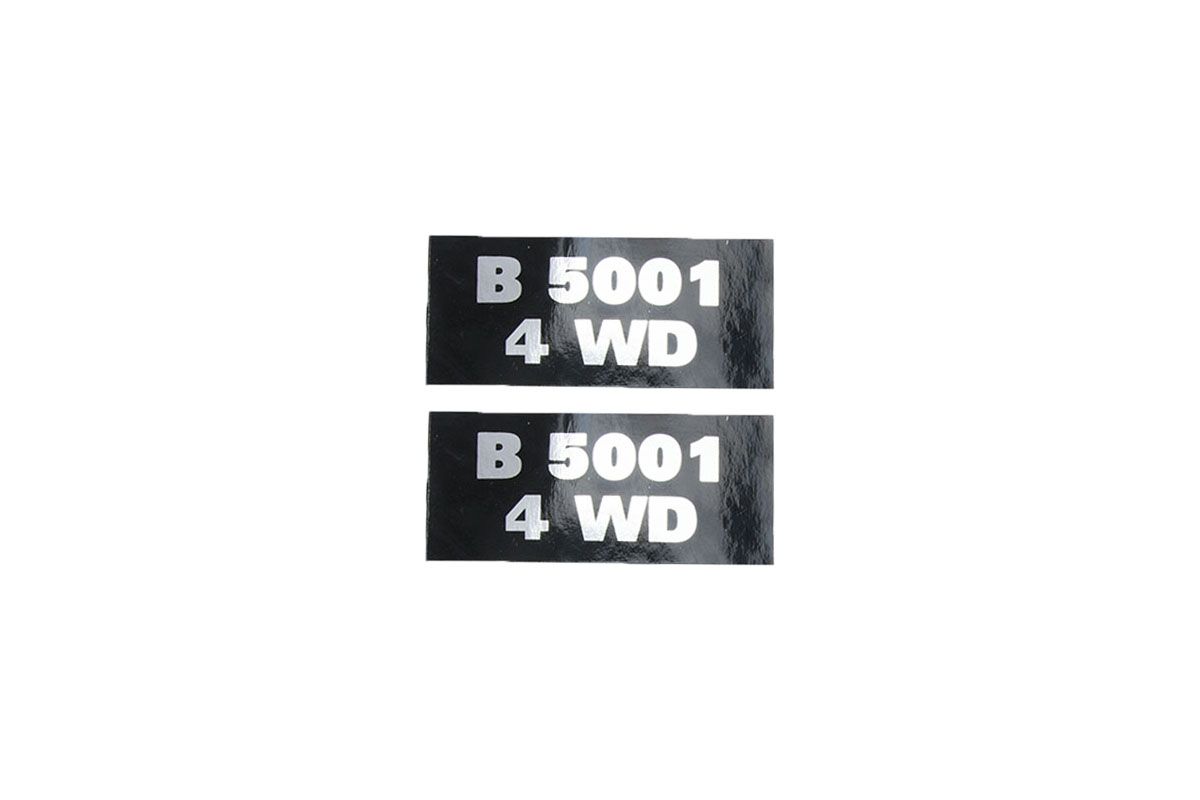 Kubota B5001 4WD Sticker