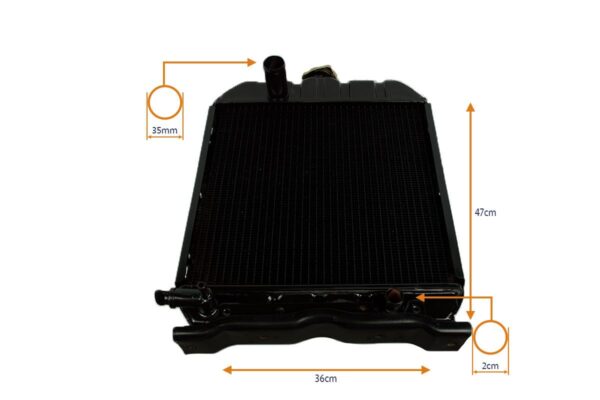 Radiator Iseki TS1610, TS1910, TS2210 - Image 8