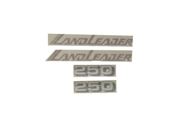 Bonnet decal sticker set TA250