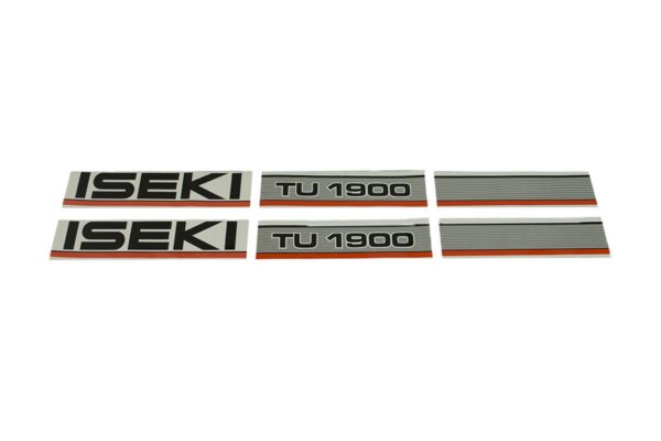 Bonnet decal sticker set Iseki TU1900