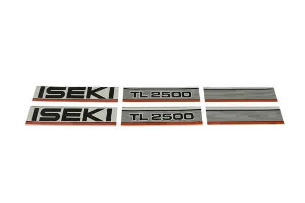 Bonnet decal sticker set Iseki TL2500