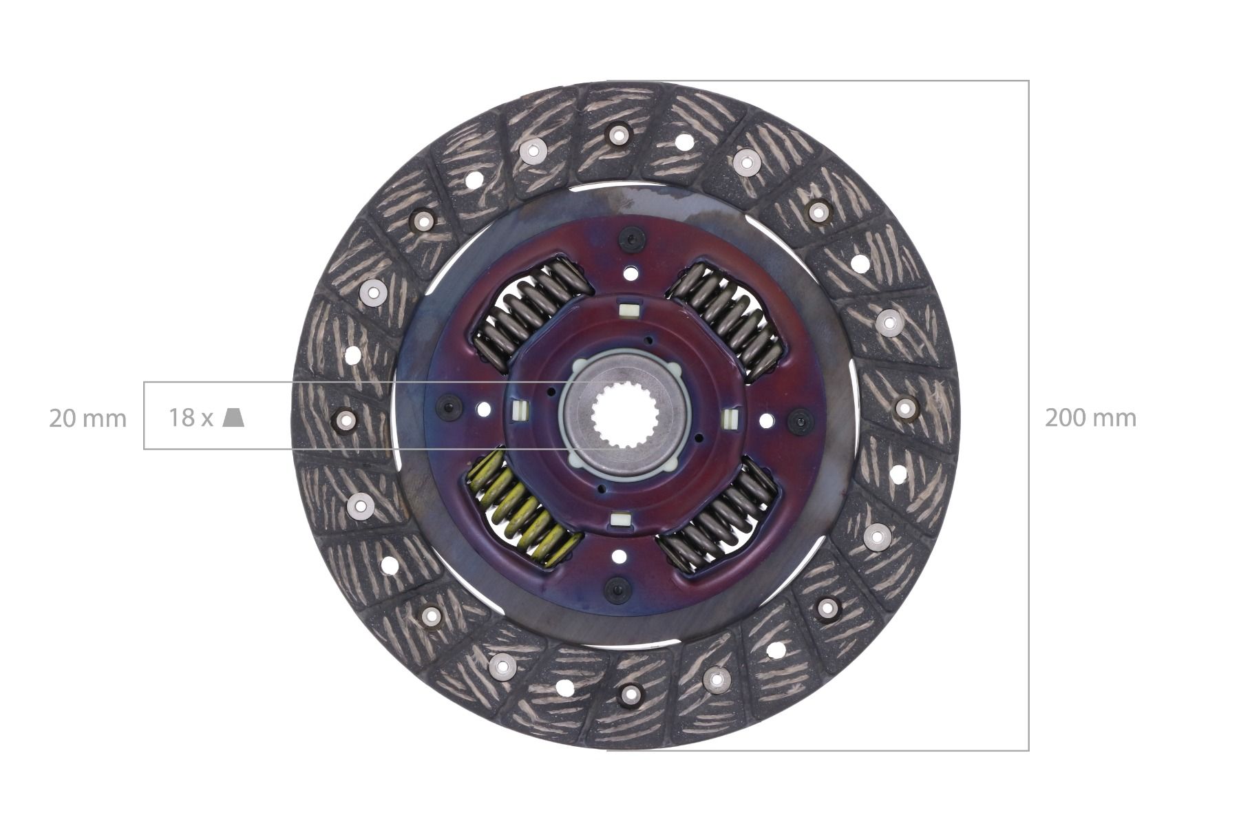 Clutch disc Iseki TM