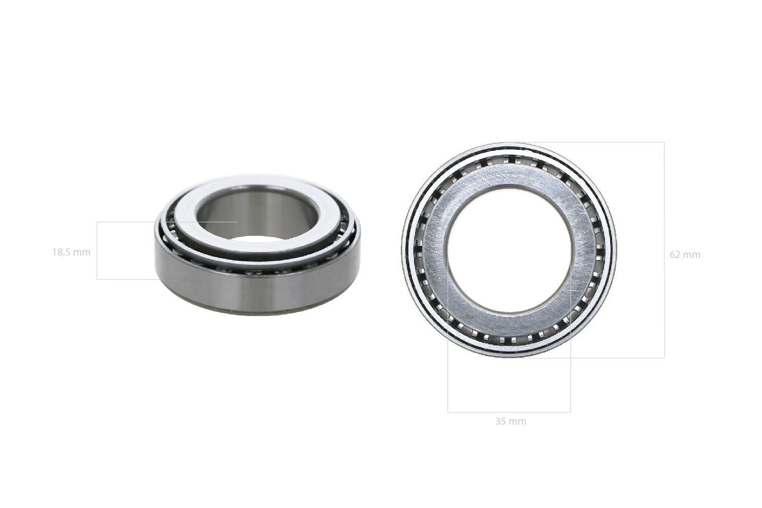 Bearing (Front axle, Pinion) Yanmar YM, FX, L, YT, John Deere 950, 970, 990, 1050, 1070