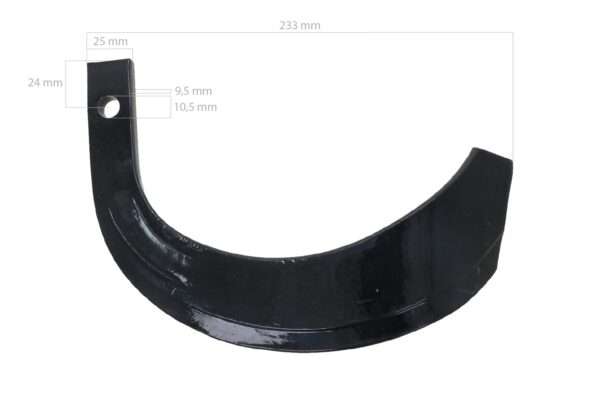 Kubota Rotary Tiller Blade RH L1-18, L1-20 - Image 2