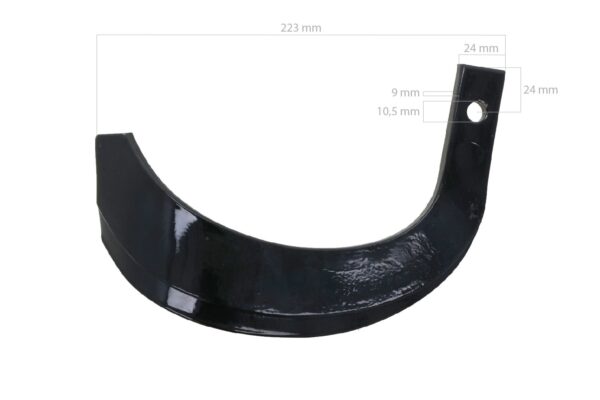 Iseki Rotary Tiller Blade RH TU, RAL140, RAL150, RKA140, RKA150, RKA160, RKA170, RA140 - Image 2