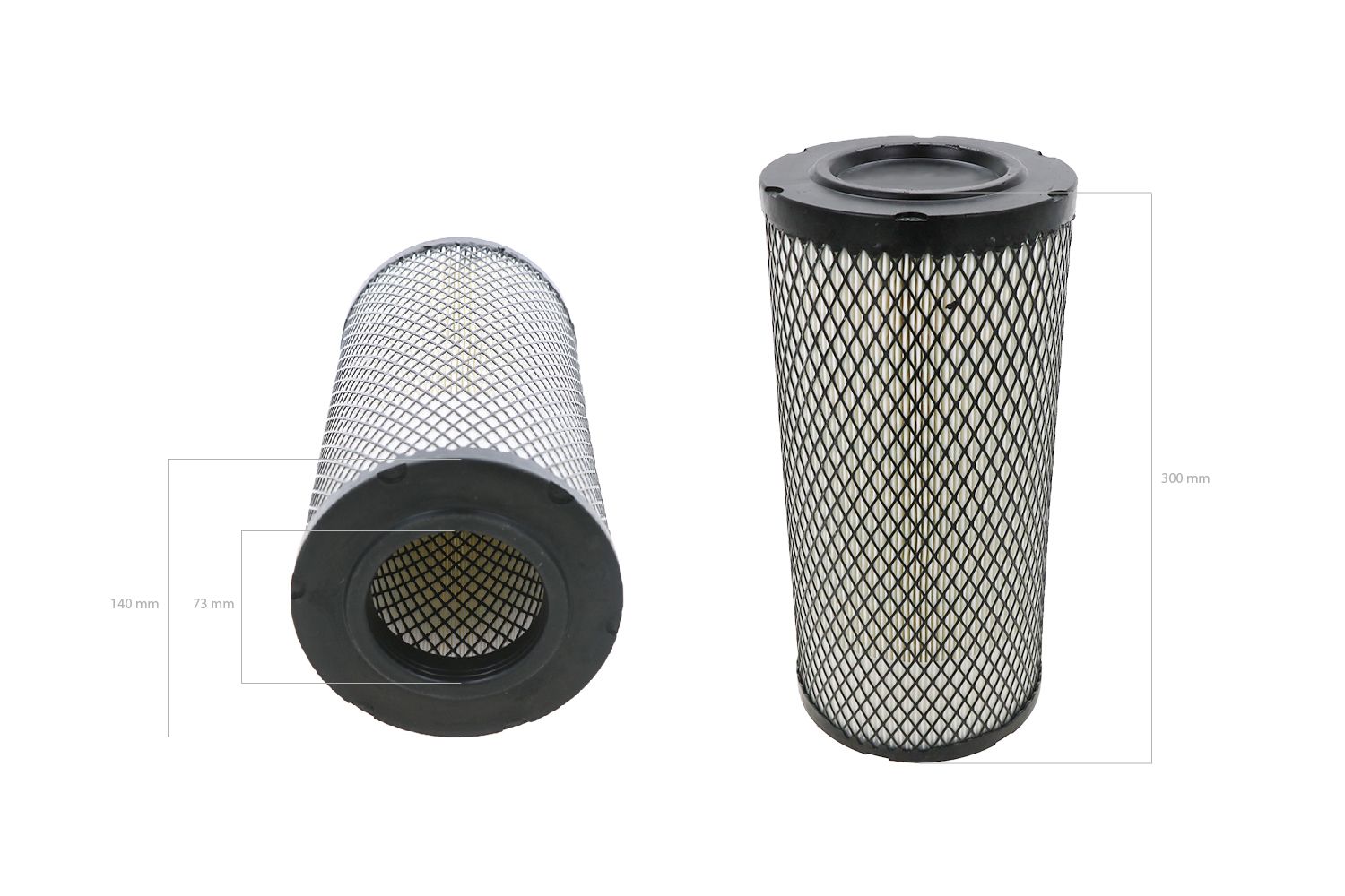 Air filter Iseki NT, NTA, SF, TG, TLE, Massey Ferguson, Yanmar, Hitachi,