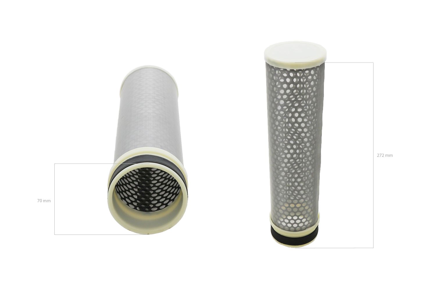 Air filter (inline) Iseki TG, Massey Ferguson, Hitachi, Yanmar, IHI, Kato,