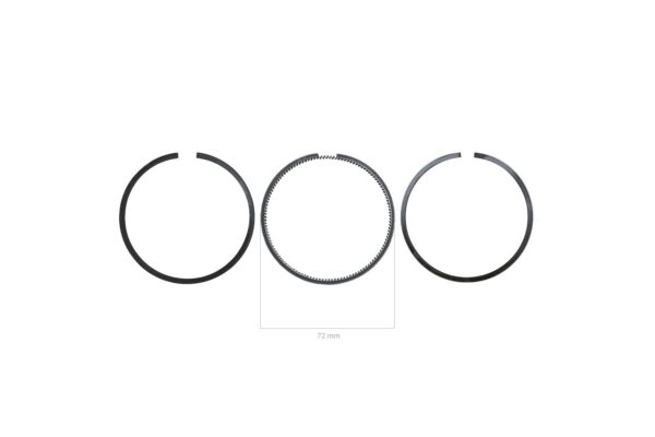 Piston rings set 3TNA72 For pistons with valve marking - Image 2