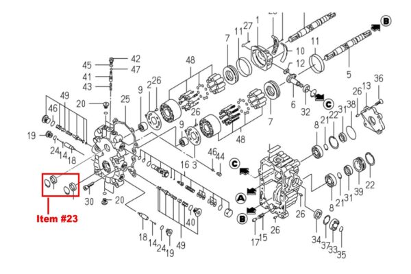 Seal Iseki, Massey Ferguson, Yanmar, Branson / Kukje, Cub Cadet, - Image 5