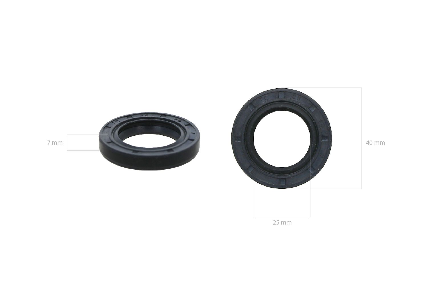 Front axle seal 4WD Yanmar YM-serie, Iseki,