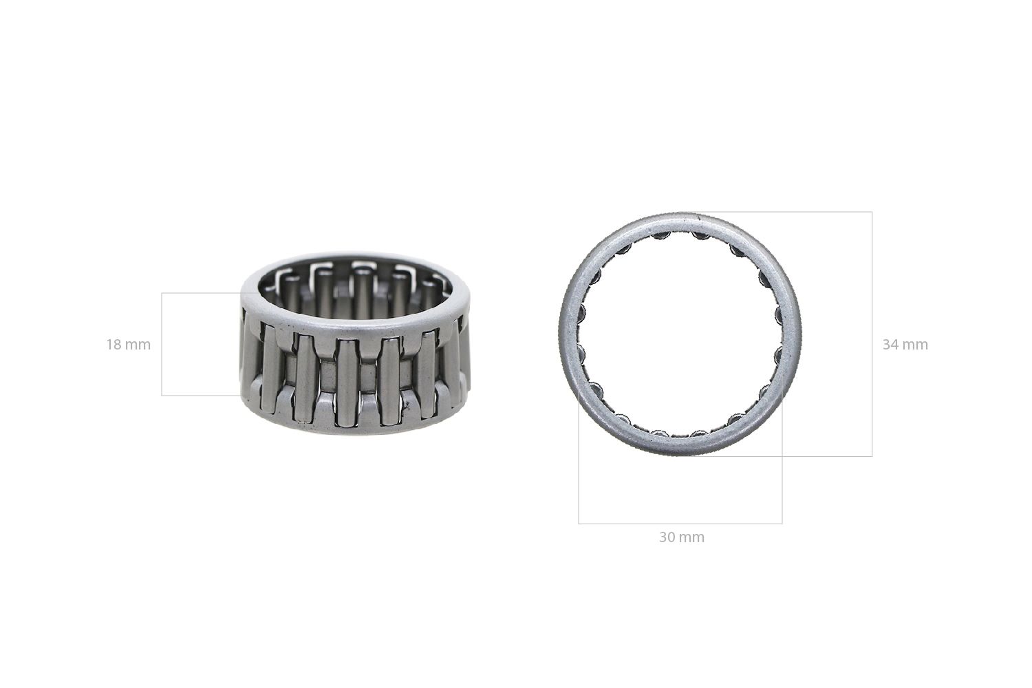Needle bearing front axle 4WD Yanmar YM-serie, John Deere 650, 750, 850, 870, 950, 970, 1050, 1070,