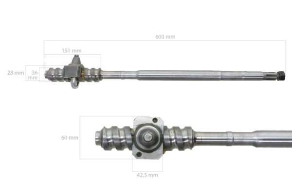 Steering shaft Fordson Major, Power Major - Image 6