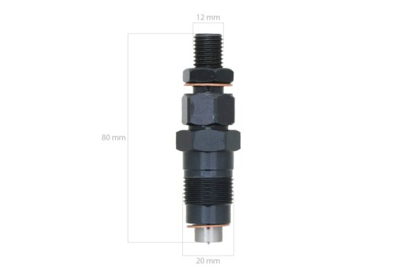 Fuel Injector Nozzle indirect injection Kubota D622, D722, D782, D902, Z402, Z482, Z602, - Image 2