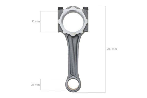 Connecting rod Kubota V2607, V2607-T - Image 2