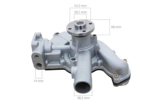 Water pump Yanmar 4TNE92, 4TNE94, 4TNE98, Komatsu 4D92, 4D92E, 4D94LE, 4D94E, 4D98 - Image 2