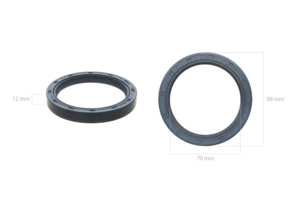 Crankshaft seal (rear) Yanmar YM1500, YM2500, YM2610, Shaft seal V3, V4, V5-TypesJohn Deere 850, 900HC, - Image 4