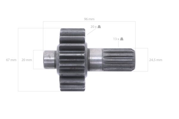 PTO gear Iseki Hunter - Image 2