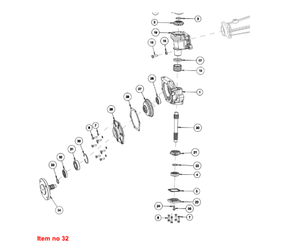 Shaft seal 4WD Captain Startrac, Etc., - Image 5
