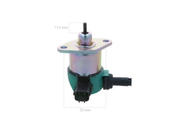 Stopsolenoid 12V Kubota D905, D1005, D1105, D1305, V1205, V1305, V1505, - Image 2