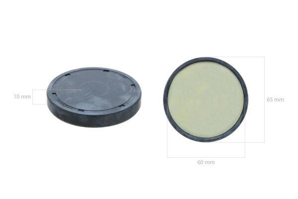 Seal / Plug 65mm final drive 4WD Iseki Geas, TG, Massey Ferguson: - Image 4