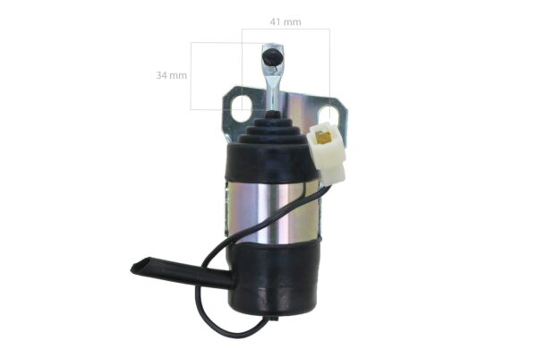 Stopsolenoid 12V Kubota, Kioti, Tym, Mahindra, LS, etc. - Image 2