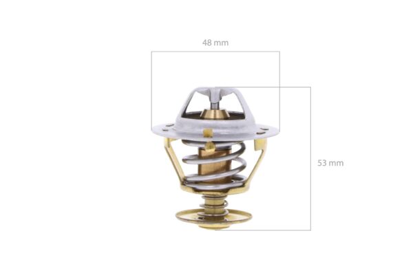 Thermostat Shibaura N843, N844, Perkins 103, 104, 403, 404, Caterpillar C1,1, C1,5, C1,7, C2.2, 3013, 3014, 3024, - Image 2
